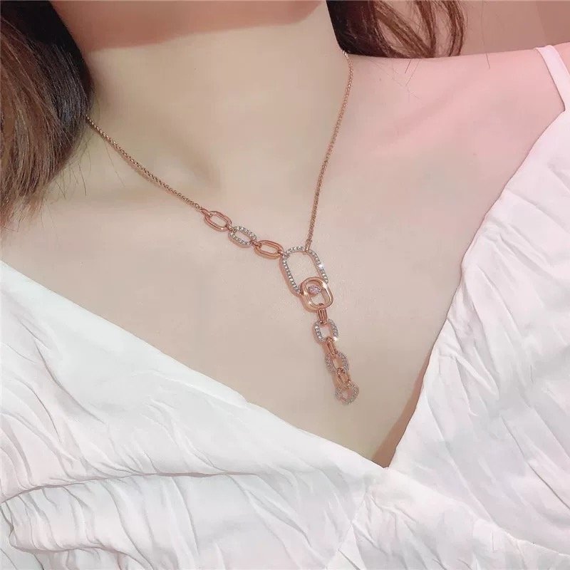 Swarovski clavicle necklace - 图片 2