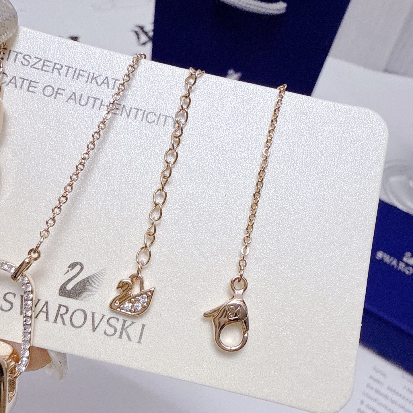 Swarovski clavicle necklace - 图片 5